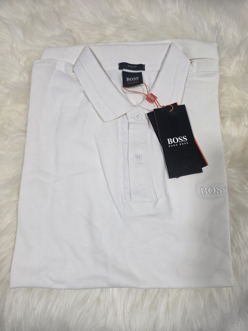 Hugo Boss Men’s White Polo Shirt
